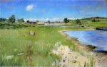 Shinnecock Hills from Canoe Place, Long Island - William Merritt Chase Oil Painting