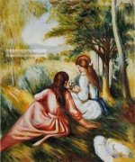 In The Meadow II by Pierre Auguste Renoir.