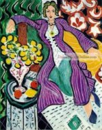 the purple coat by Henri Matisse