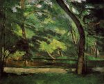 The Etang des Soeurs at Osny - Paul Cezanne Oil Painting