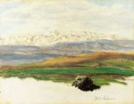 Mount Lebanon - Frederic Edwin Church Oil Painting