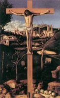 Crucifixion - Giovanni Bellini Oil Painting