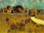 Farmhouse in Provence - Vincent Van Gogh Oil Painting