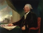 William Barker - Gilbert Stuart Oil Painting