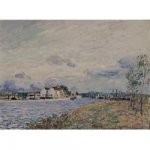 The Embankments of the Loing at Saint-Mammes - Oil Painting Reproduction On Canvas