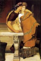 The Honeymoon - Sir Lawrence Alma-Tadema oil painting