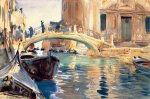 Ponte San Giuseppe de Castello, Venice - Oil Painting Reproduction On Canvas