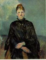 Madame Cezanne III - Paul Cezanne Oil Painting