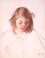 Head of Francoise Looking Down (no.4) - Oil Painting Reproduction On Canvas