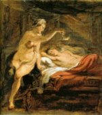 Amor and Psyche - Peter Paul Rubens oil painting