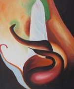 Untitled - Georgia O'Keeffe Oil Painting