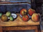 Still Life-Apples and Pears - Paul Cezanne Oil Painting