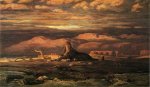 The Sphinx of the Seashore - Elihu Vedder Oil Painting