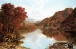 Autumn Landscape - William Mason Brown Oil Painting