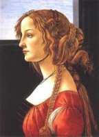 Portrait of a Young Woman II - Oil Painting Reproduction On Canvas