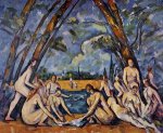 The Large Bathers - Paul Cezanne oil painting