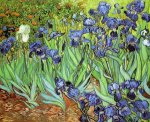 Irises V - Vincent Van Gogh Oil Painting