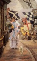 A Fete Day at Brighton - Oil Painting Reproduction On Canvas