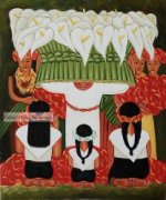 Flower Festival Feast of Santa Anita by Diego Rivera.