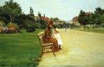 The Park II - William Merritt Chase Oil Painting
