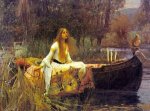 The Lady of Shalott - Oil Painting Reproduction On Canvas