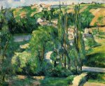 La Cote du Galet, at Pontoise - Paul Cezanne Oil Painting