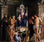San Giobbe Altarpiece (detail) V - Giovanni Bellini Oil Painting