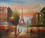 Salut To A New Day In France - Oil Painting Reproduction On Canvas