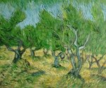 Olive Grove III - Vincent Van Gogh Oil Painting