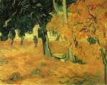 The Garden of Saint-Paul Hospital VI - Vincent Van Gogh Oil Painting