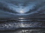 Dark Waters II - Oil Painting Reproduction On Canvas