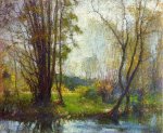 Tender Days - Robert Vonnoh Oil Painting