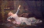 Ophelia - Oil Painting Reproduction On Canvas