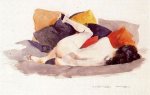 Reclining Nude - Edward Hopper Oil Painting