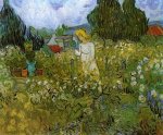 Marguerite Gachet in the Garden - Vincent Van Gogh Oil Painting