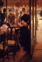 The Shop Girl - James Tissot oil painting
