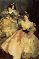 Mrs. Carl Meyer and Her Children - John Singer Sargent Oil Painting