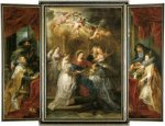 Ildefonso Altar - Peter Paul Rubens oil painting