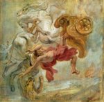 Fall of Phaeton - Peter Paul Rubens Oil Painting