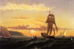 Sunrise on the Bay of Fundy - William Bradford Oil Painting