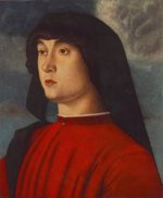 Portrait of a Young Man in Red - Oil Painting Reproduction On Canvas