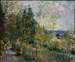 The Road in the Woods - Alfred Sisley Oil Painting