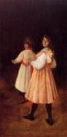 At Play - William Merritt Chase Oil Painting