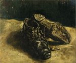 A Pair of Shoes VII - Vincent Van Gogh Oil Painting