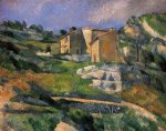 Houses in Provence - Paul Cezanne Oil Painting