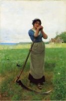 The Peasant Girl - Oil Painting Reproduction On Canvas