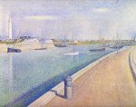 The Channel at Gravelines, Petit-Fort-Philippe - Oil Painting Reproduction On Canvas