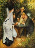 In The Garden II - Pierre Auguste Renoir Oil Painting