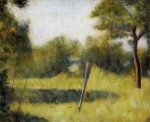 The Clearing - Georges Seurat Oil Painting