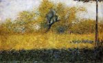 Edge of Wood, Springtime - Georges Seurat Oil Painting